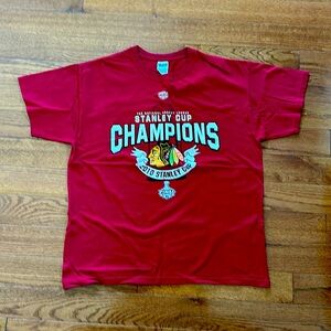 2010 Chicago Blackhawks Stanley Cup T Shirt